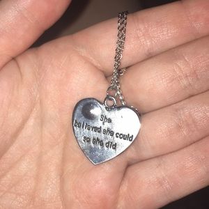 BEAUTIFUL quoted necklace:)